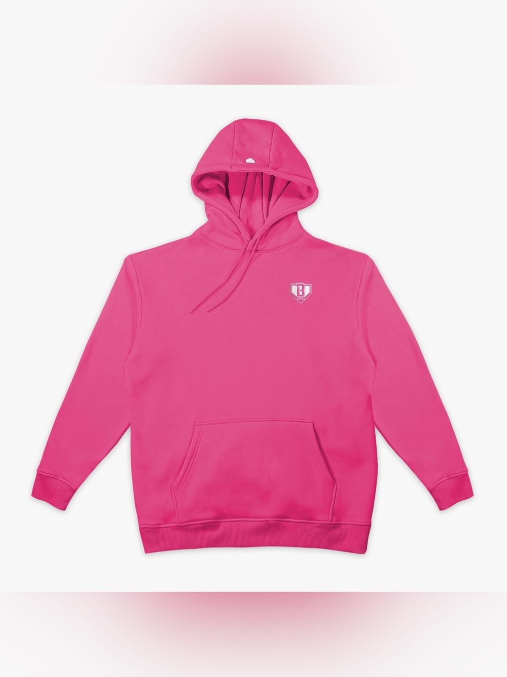 NWT Baseball Lifestyle 101 Baseline Hoodie Pink Adult Medium